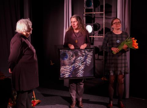 Hea Teatri Auhinna pälvis nukunäitlejanna Helle Laas